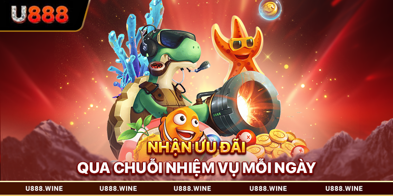 Bắn Cá Tặng Code Tân Thủ - Nhận Ưu Đãi Hấp Dẫn T1.2026 Nhận ưu đãi qua chuỗi nhiệm vụ mỗi ngày
